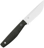 Kizer Cutlery Dingo Black Micarta AEB-L Fixed Blade Knife w/ Sheath 1121A2
