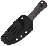 Kizer Cutlery Momo Fix 3 Black Micarta & G10 AEB-L Fixed Blade Knife 1124A4