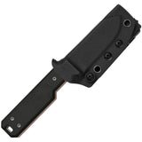 Kizer Cutlery Abrams Black & Orange G10 14C28N Fixed Blade Knife 1133A3