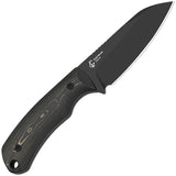 Kizer Cutlery Field Mouse Gold Camo Carbon Fiber CPM-3V Fixed Blade Knife 1135A1