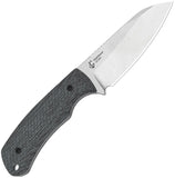 Kizer Cutlery Field Mouse Black Norplex UltreX Micarta 14C28N Fixed Blade Knife 1135A3
