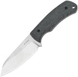 Kizer Cutlery Field Mouse Black Norplex UltreX Micarta 14C28N Fixed Blade Knife 1135A3