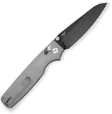 Kizer Cutlery Original 2 Clutch Lock Gray Titanium Folding S45VN Sheepsfoot Knife 36052SA1