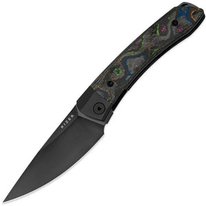 Kizer Cutlery Mini Momo Linerlock 80s Camo Carbon Fiber & Titanium Folding S35VN Knife 3663A2