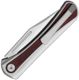 Kizer Cutlery Melody Slip Joint Gray Titanium & Panama Rosewood Folding S35VN Knife 3732A2