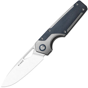 Kizer Cutlery Serpentine Titanium Folding Knife | Premium EDC