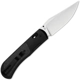 Kizer Cutlery Tycho Clutch Lock Black Titanium & Carbon Fiber Folding M390 Knife 4761A4