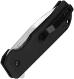 Kizer Cutlery Nice Guy Linerlock Black Aluminum Folding Nitro-V Pocket Knife V3011A2