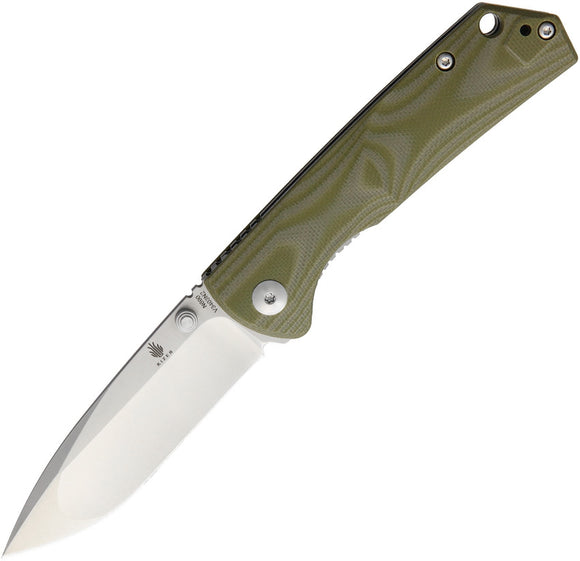 Kizer Cutlery Vigor Green G10 Folding Bohler N690 Pocket Knife V3403N2