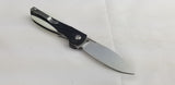 Kizer Cutlery Infinity Linerlock Black/White Folding Bohler N690 Knife 3579N2