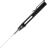 Kizer Cutlery Invictus Button Lock Black Micarta Folding 154CM Pocket Knife V3602C1