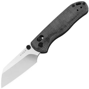 Kizer Cutlery Drop Bear 2 Clutch Lock Black Micarta Folding Nitro-V Pocket Knife V36192KS1