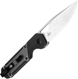 Kizer Cutlery Mini Militaw Linerlock Black G10 & Clear Acrylic Folding Nitro-V Knife V3634SA3