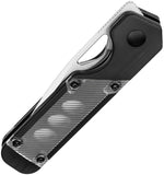 Kizer Cutlery Mini Militaw Linerlock Black G10 & Clear Acrylic Folding Nitro-V Knife V3634SA3