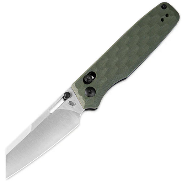 Kizer Cutlery Task Clutch Lock Green G10 Folding 154CM Pocket Knife V3641C3