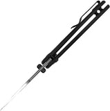 Kizer Cutlery Mini Grouper Button Lock Black Carbon Fiber & G10 Folding Nitro-V Pocket Knife V3669A1