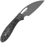 Kizer Cutlery Masu Button Lock Gray Vortex Micarta Folding 14C28N Pocket Knife V3697A2