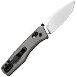 Kizer Cutlery Aegis Clutch Lock Black Micarta Folding AEB-L Pocket Knife V3774A1