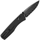 Kizer Cutlery Aegis Clutch Lock Black G10 Folding Damascus Pocket Knife V3774A2