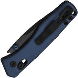 Kizer Cutlery Aegis Clutch Lock Blue Aluminum Folding AEB-L Pocket Knife V3774A3