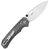 Kizer Cutlery Outposter Clutch Lock Black Micarta Folding Nitro-V Pocket Knife V3802CDA1