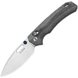 Kizer Cutlery Outposter Clutch Lock Black Micarta Folding Nitro-V Pocket Knife V3802CDA1