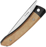 Kizer Cutlery Momo Brown Micarta & Black G10 Folding Nitro-V Pocket Knife V4663A2