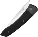 Kizer Cutlery Momo Linerlock Black Aluminum Folding 154CM Pocket Knife V4663C1