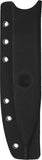 Kizer Cutlery Defensor Black DLC Bohler M390 Serrated Fixed Blade Knife w/ Sheath ZXFB02A2