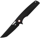 Klaken Knives Drift Linerlock Blackout G10 Folding D2 Steel Pocket Knife NJ145BLK1