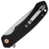 Klaken Knives Ridge Linerlock Black Micarta Folding D2 Steel Pocket Knife NJ146FXBK
