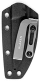 Klaken Knives Citadel Blackout G10 14C28N Fixed Blade Knife w/ Sheath NZ067BK