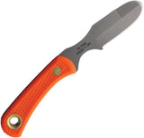 Knives Of Alaska Muskrat Orange SureGrip D2 Steel Fixed Blade Knife w/ Sheath 00068FG