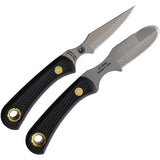 Knives Of Alaska Muskrat & Cub Combo Stag Bone D2 Steel Fixed Blade Knife 2pc Set 00095FG