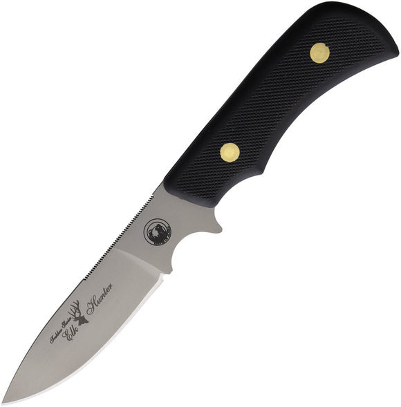 Knives Of Alaska Trekker Elk Hunter Black SureGrip D2 Steel Fixed Blade Knife 00161FG
