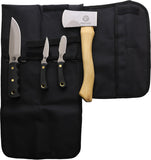 Knives Of Alaska Hunter Pro Pack Black SureGrip D2 Steel Fixed Blade Knife & Hatchet 4pc Set 00250FG