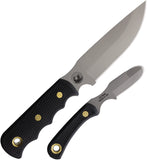 Knives Of Alaska Bush Camp & Muskrat SureGrip D2 Steel Fixed Blade Knife 2pc Set 00307FG