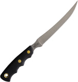 Knives Of Alaska Steelheader Black Suregrip 440C Fixed Blade Knife 00315FG