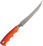Knives Of Alaska Steelheader Orange Suregrip D2 Fixed Blade Knife 00316FG