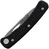 Knives Of Alaska Hunter Linerlock Black SureGrip Folding D2 Steel Pocket Knife 00900FG