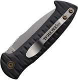 Knives Of Alaska Automatic Strike Force Knife Black G10 MagnaCut Blade 00914FG