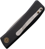 Knives Of Alaska Automatic Onyx Knife Button Lock Black G10 MagnaCut Blade 00954FG