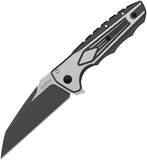 Kershaw Deadline Framelock Stainless Handle Black PVD Folding Blade Knife 1087