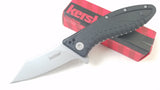 KERSHAW GRINDER Black Assisted Open Folding Pocket Knife - 1319