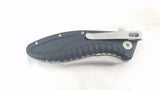 KERSHAW GRINDER Black Assisted Open Folding Pocket Knife - 1319