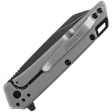 Kershaw Tarheel Black 8" open  Linerlock  Folding Pocket Knife 1364