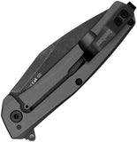Kershaw Flyby Framelock A/O Gray Stainless Folding D2 Steel Pocket Knife 1404X