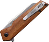 Kershaw Avert Linerlock A/O Brown Wood Folding Stainless Pocket Knife 1432
