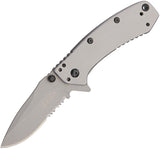 Kershaw Hinderer Folder A/O Knife Flipper Combo Edge - 1555ST