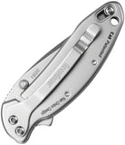 Kershaw Chive Framelock A/O Bead Blast Folding Stainless Pocket Knife 1600ACAX